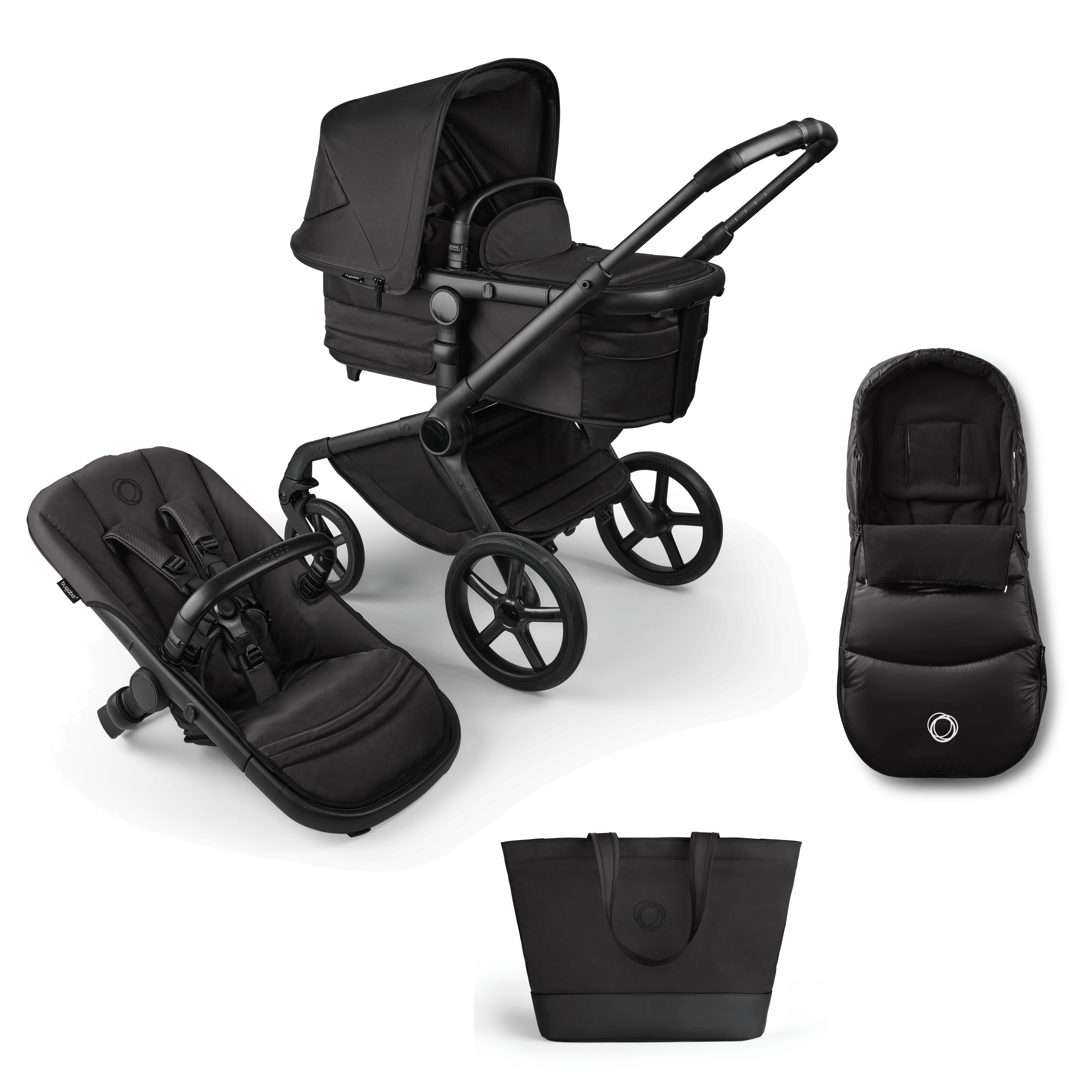 bugaboo limited edition Bugaboo Fox 5 Noir Limited Edition Essential Bundle
