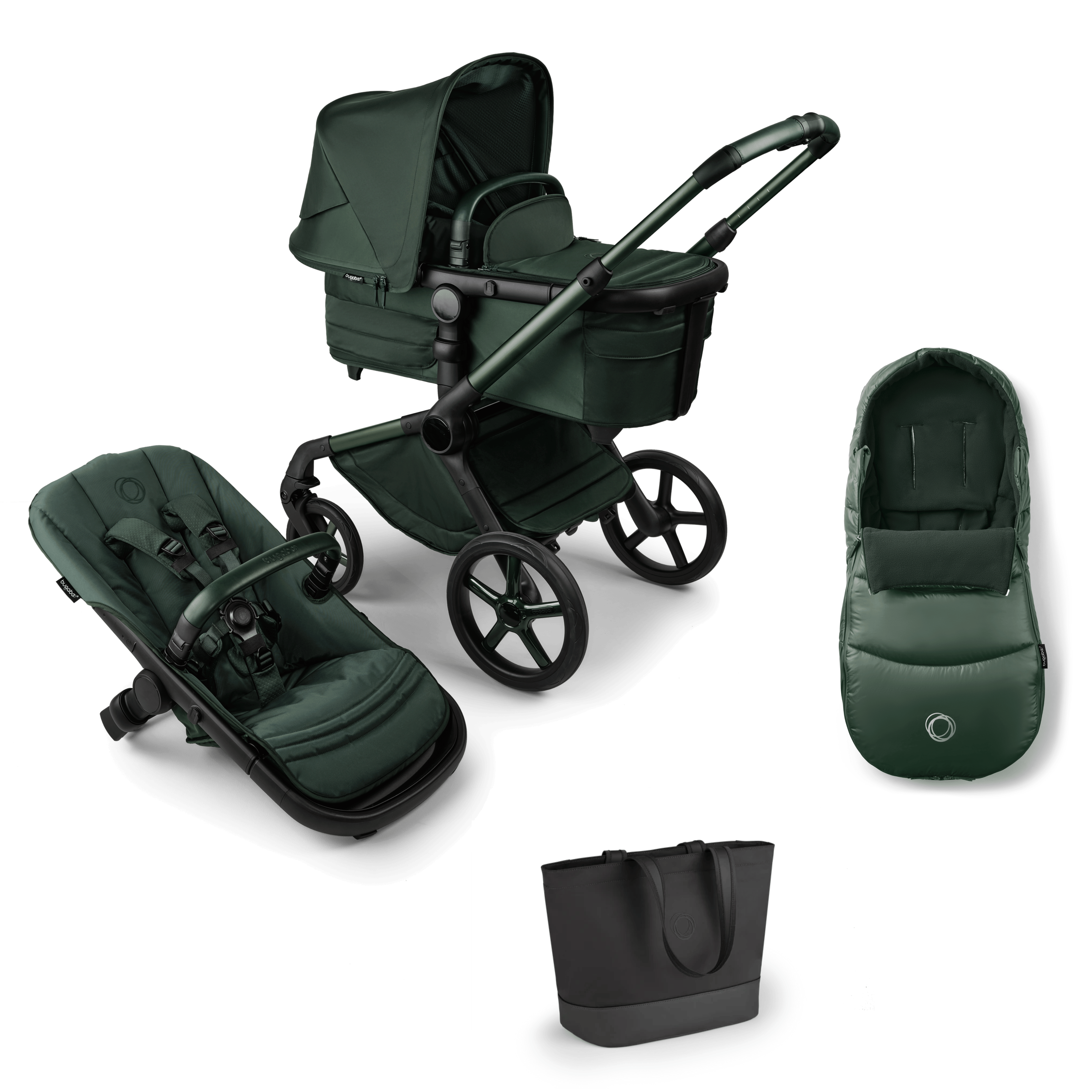 bugaboo fox bundle Bugaboo Fox 5 Essential Bundle, Noir Limited Edition