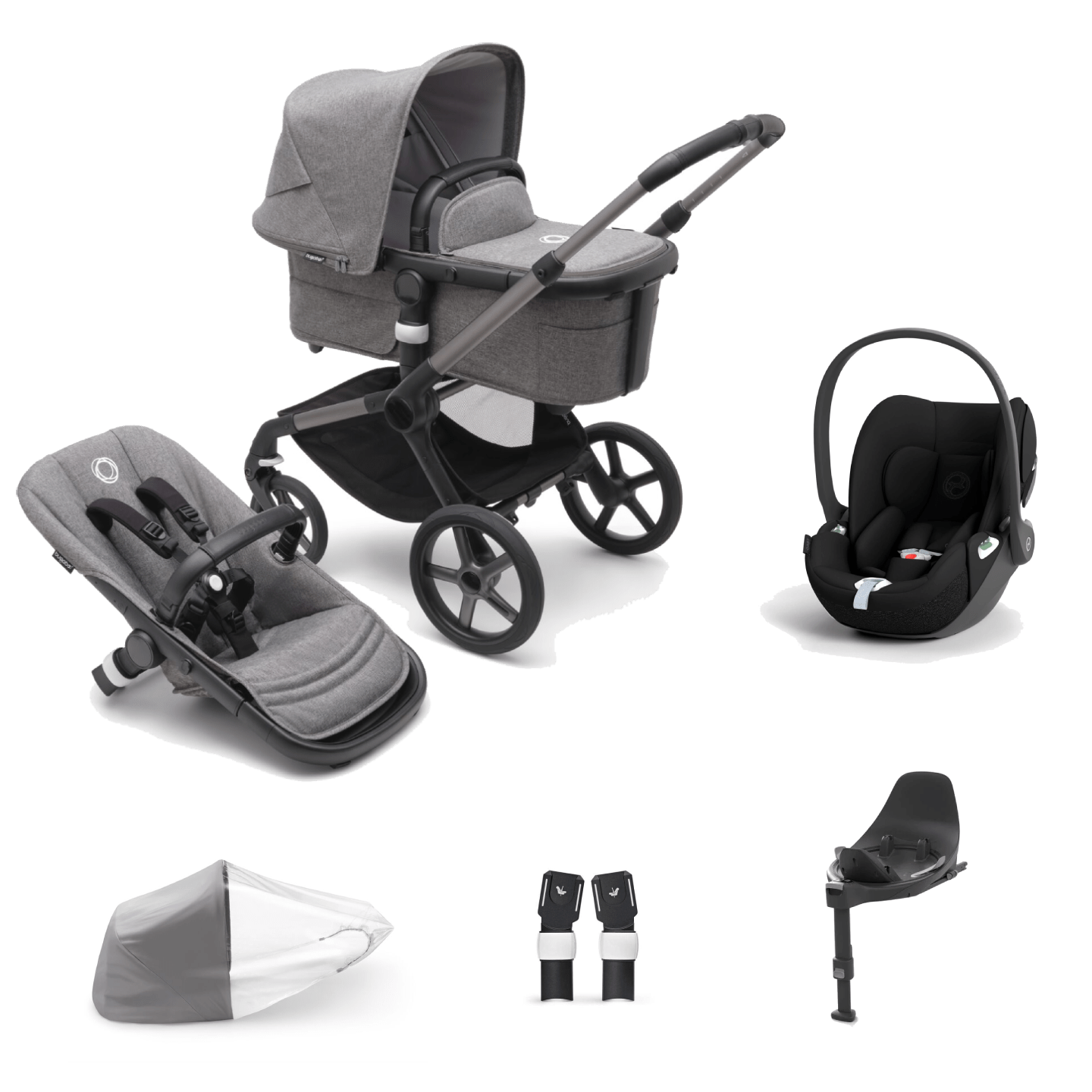 Bugaboo fox gray melange shop