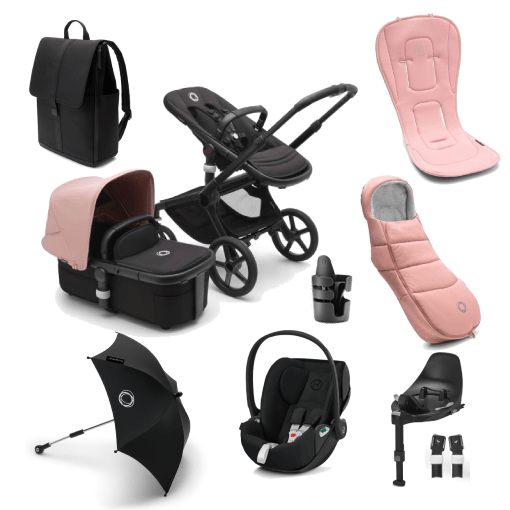Bugaboo Fox 5 Cloud T Ultimate Travel System Black Midnight Black M UK Baby Centre