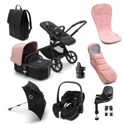 Bugaboo Fox 5 Pebble 360 PRO 2 Ultimate Travel System Black Morning UK Baby Centre