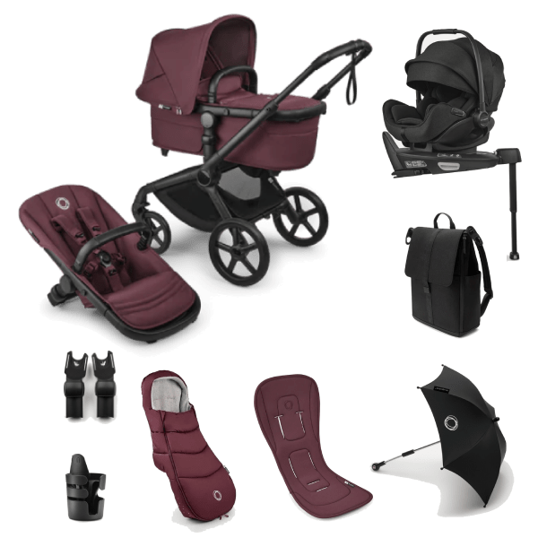 bugaboo fox 2 red Bugaboo Fox 5 Renew Travel System