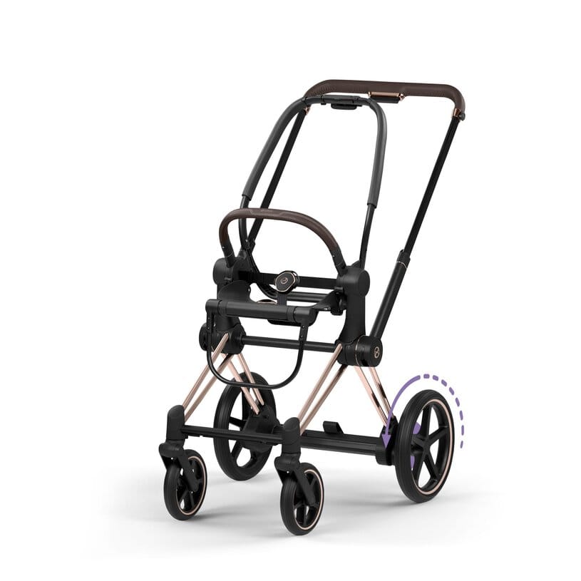 Cybex ePRIAM Electric Pushchair Frame | Rose Gold