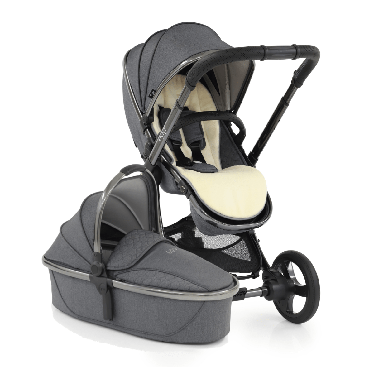 Egg Stroller Carrycot Quartz – UK Baby Centre