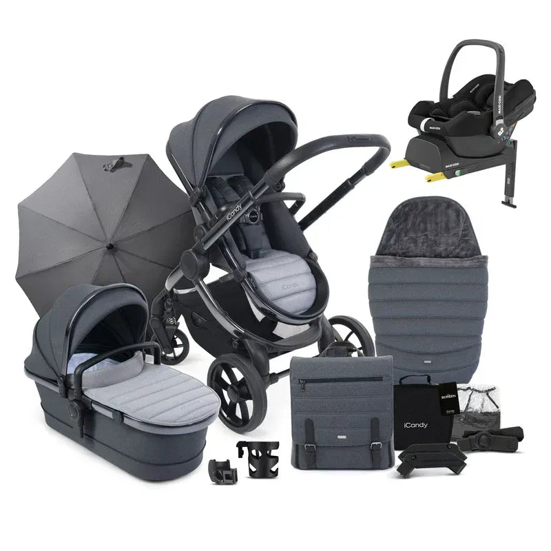 icandy maxi cosi iCandy Peach 7 Maxi Cosi Cabriofix i-Size Travel System Bundle