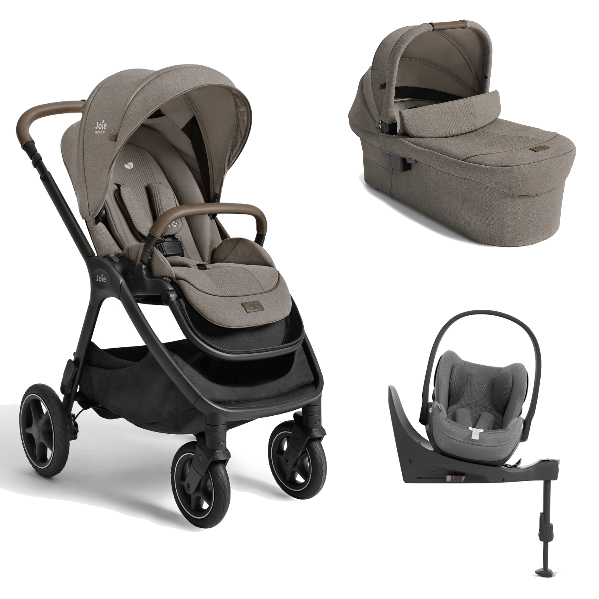 Joie Finiti Flex Cloud T Plus Travel System Maple Mirage Grey UK Baby Centre