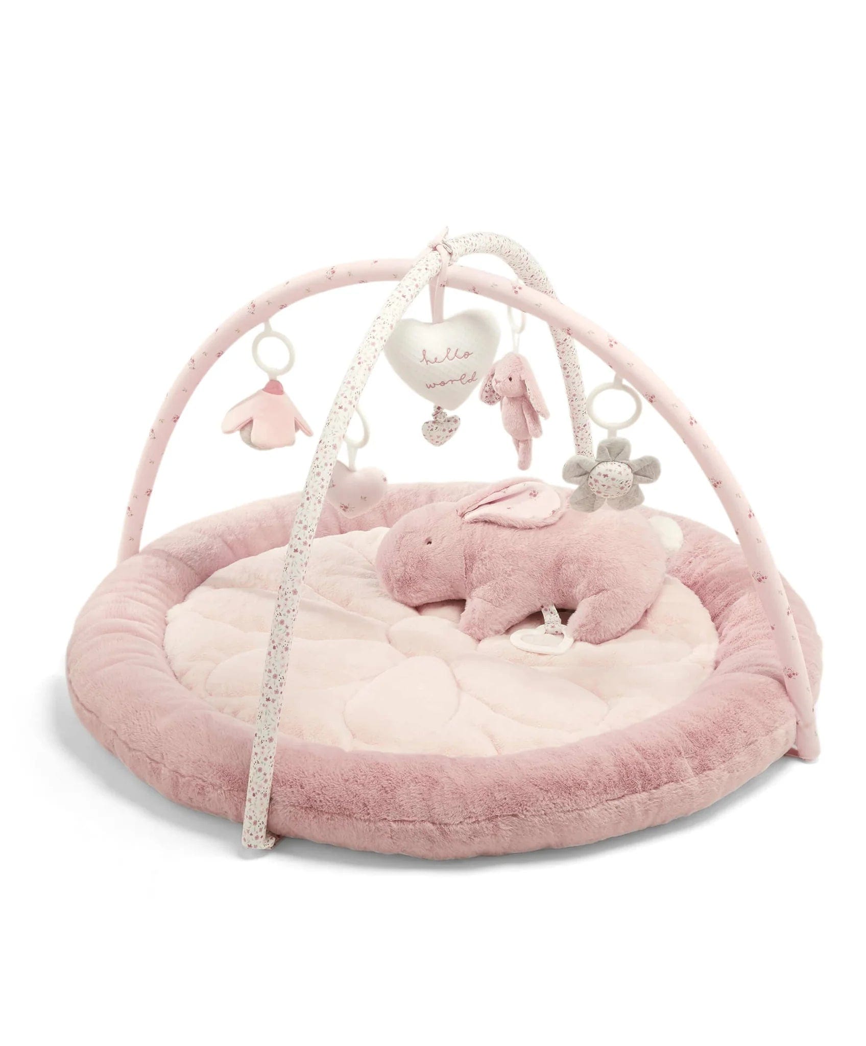 Mamas Papas Playmat Welcome to the World Bunny Pink UK Baby Centre
