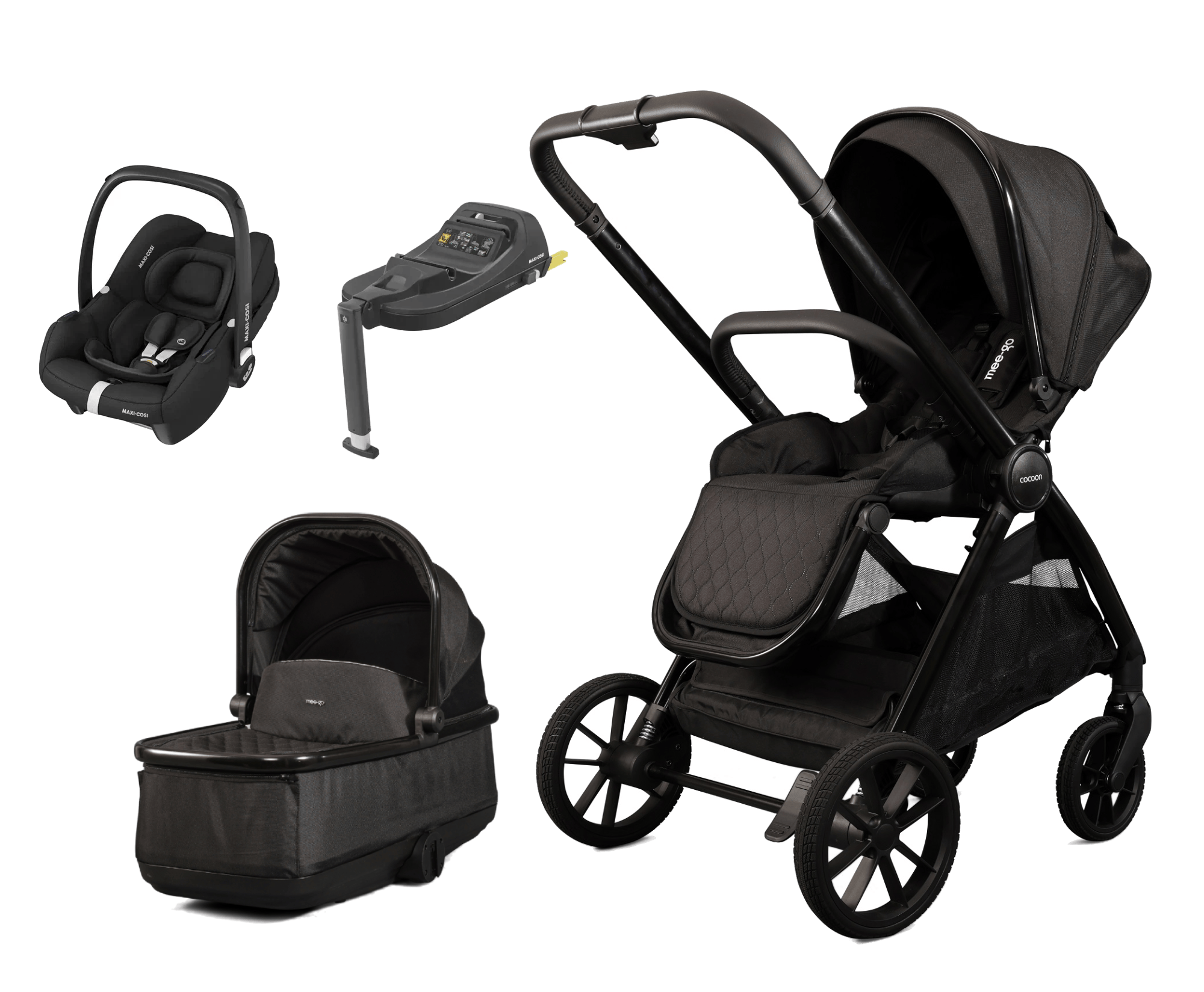 Mee-go Cocoon (Cabriofix i-Size) Travel System