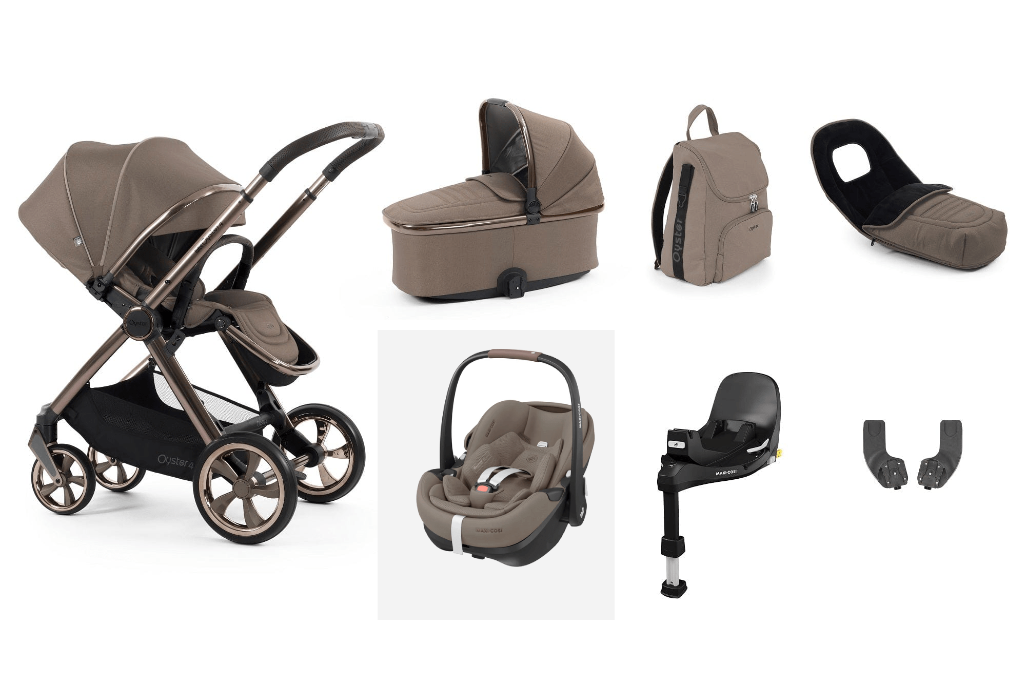 Baby Stroller Oyster Travel System Truffle Babystyle Oyster Pram