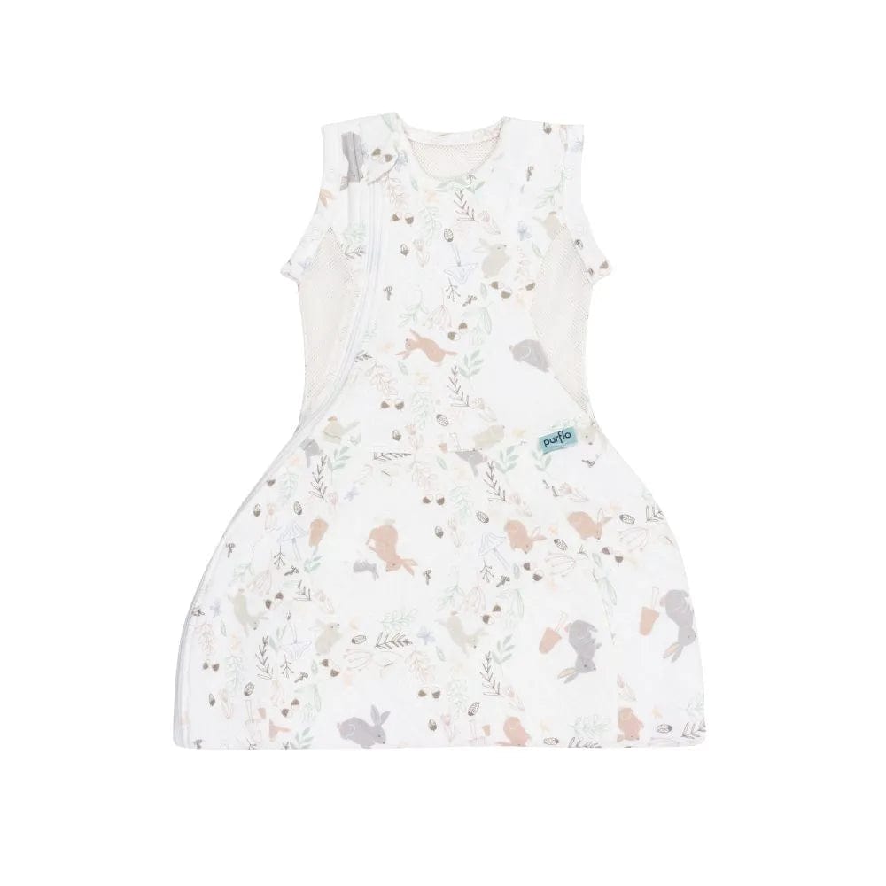 Purflo Swaddle To Sleep Bag 2.5 TOG 04 Month Storybook Nutmeg UK Baby Centre