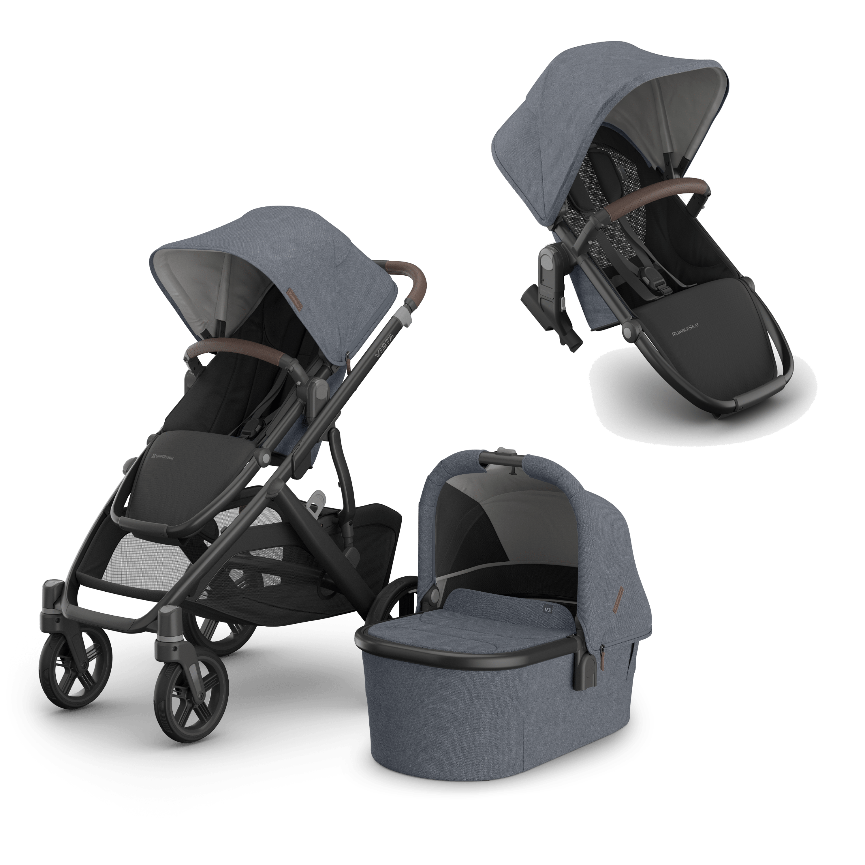 UPPAbaby Vista V3 Double Pushchair