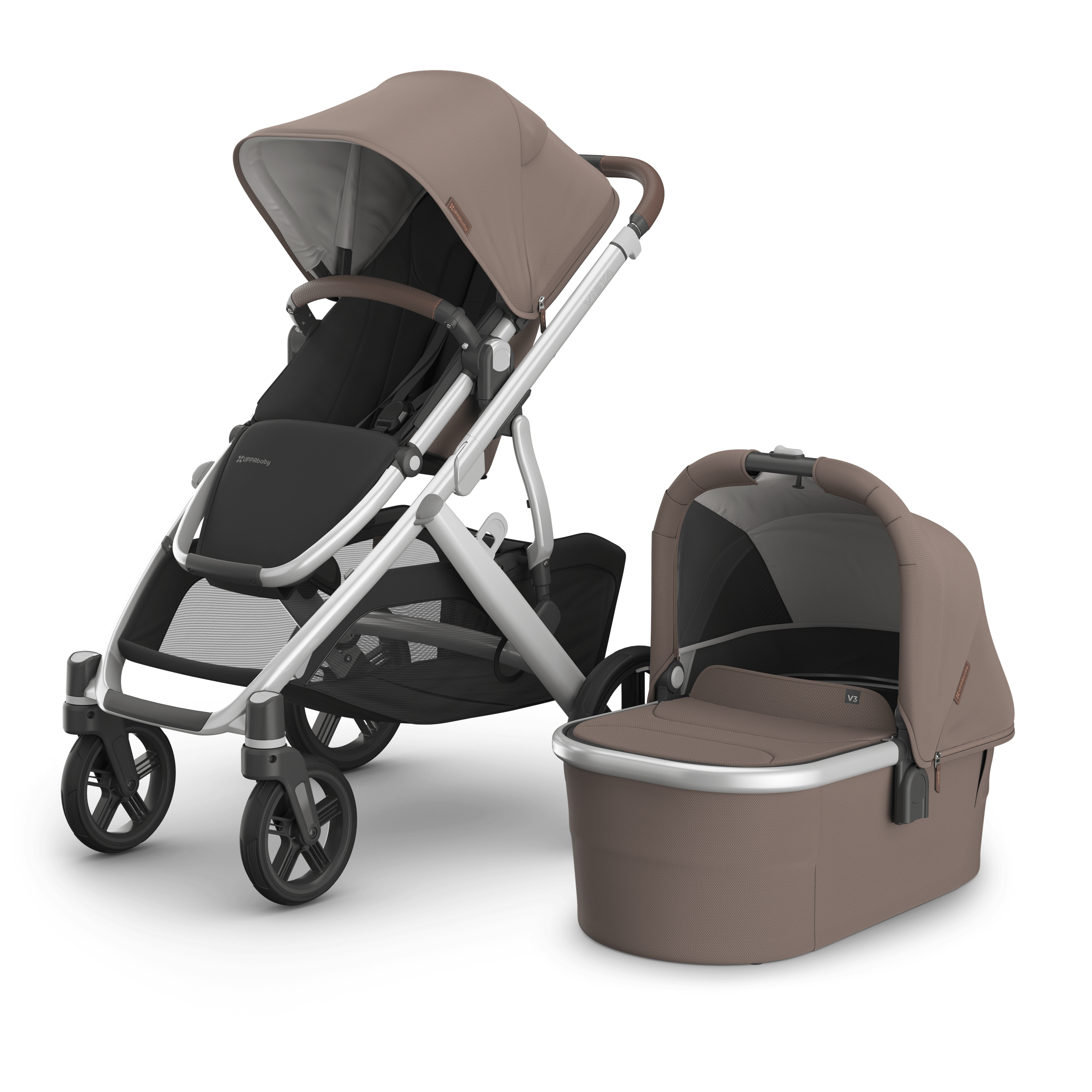 uppababy vista v2 emmett UPPAbaby Vista V3 Pushchair & Carrycot
