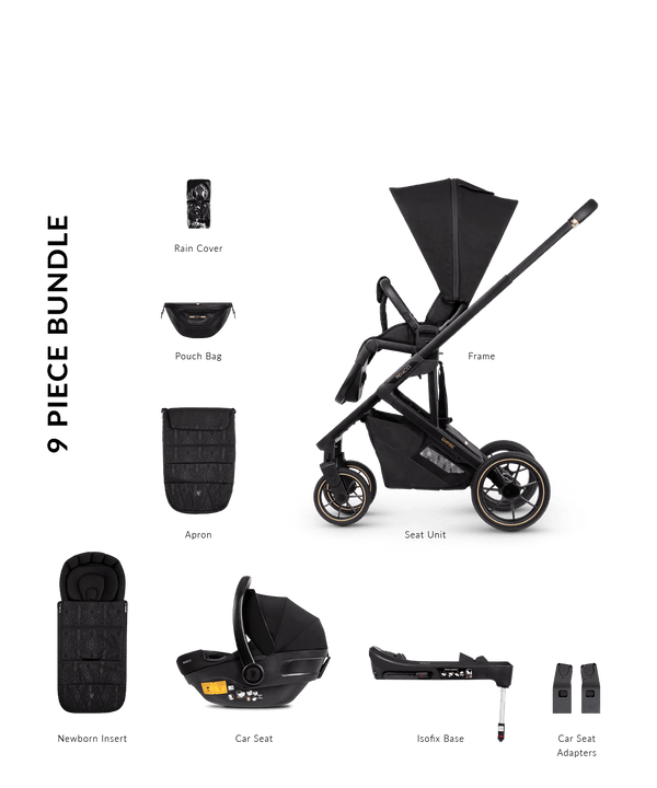 Venicci Travel Systems Venicci Empire Deluxe City Travel System - Ultra Black