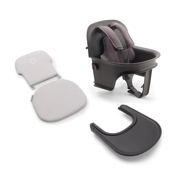 bugaboo arctic grey Bugaboo Giraffe Complete Baby Set Grey | Seat, Tray & Pillow