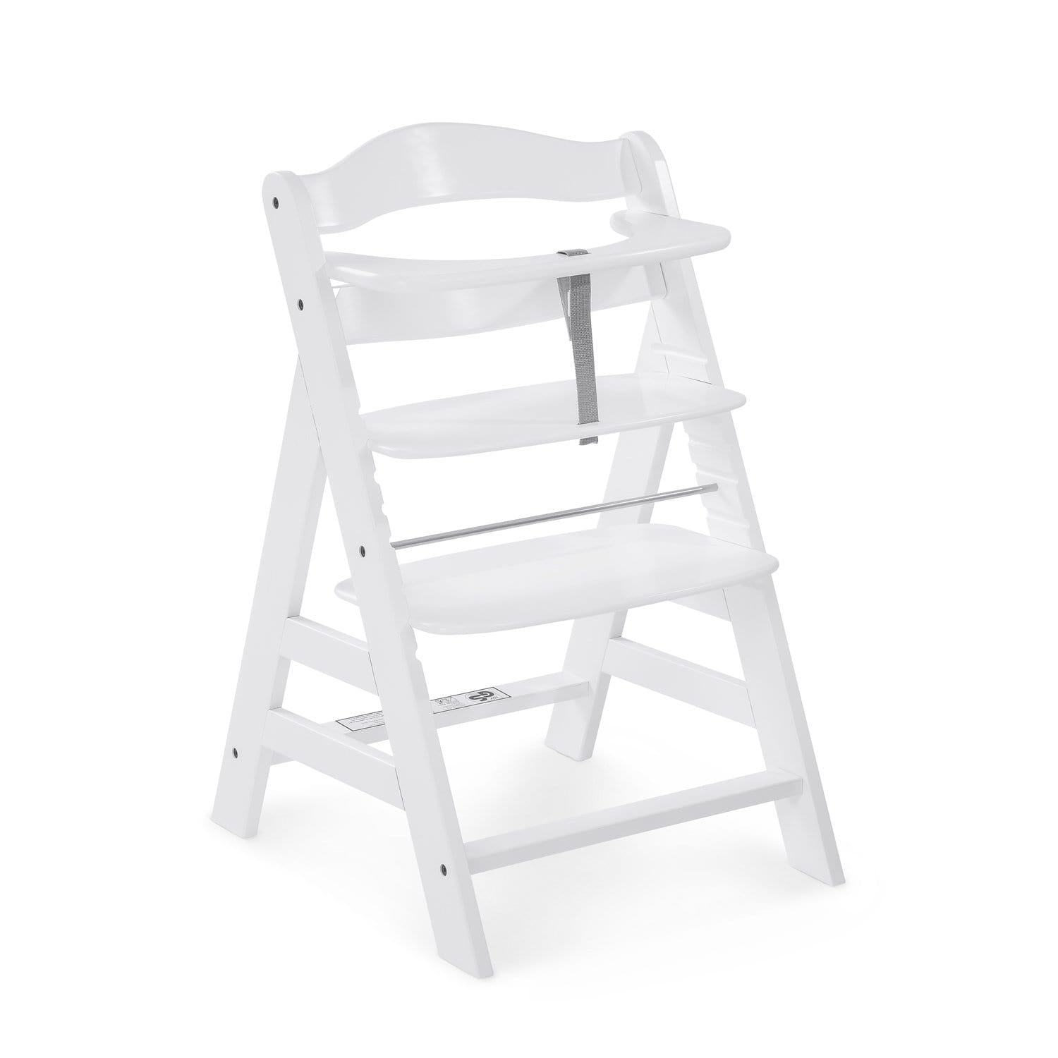 Hauck Alpha+ Wooden Highchair White – UK Baby Centre