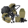 iCandy double pushchairs iCandy Peach 7 Complete Bundle - Phantom / Olive