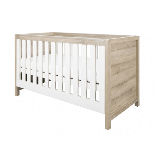 Tutti Bambini Modena in Cot bed White/Oak – UK Baby Centre