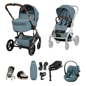Cybex Balios S Lux (Cloud G3 Plus) Travel System - Stormy Blue (2026)