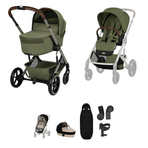 Cybex Balios S Lux Accessory Bundle - Moss Green (2026)