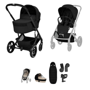 Cybex Balios S Lux Accessory Bundle - Moon Black (2026)