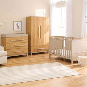 Tutti Bambini Misha (3 Piece) Furniture Set - Golden Oak & Mushroom