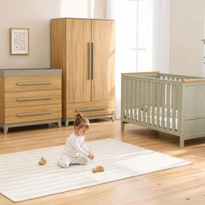 Tutti Bambini Misha (3 Piece) Furniture Set - Golden Oak & Sage