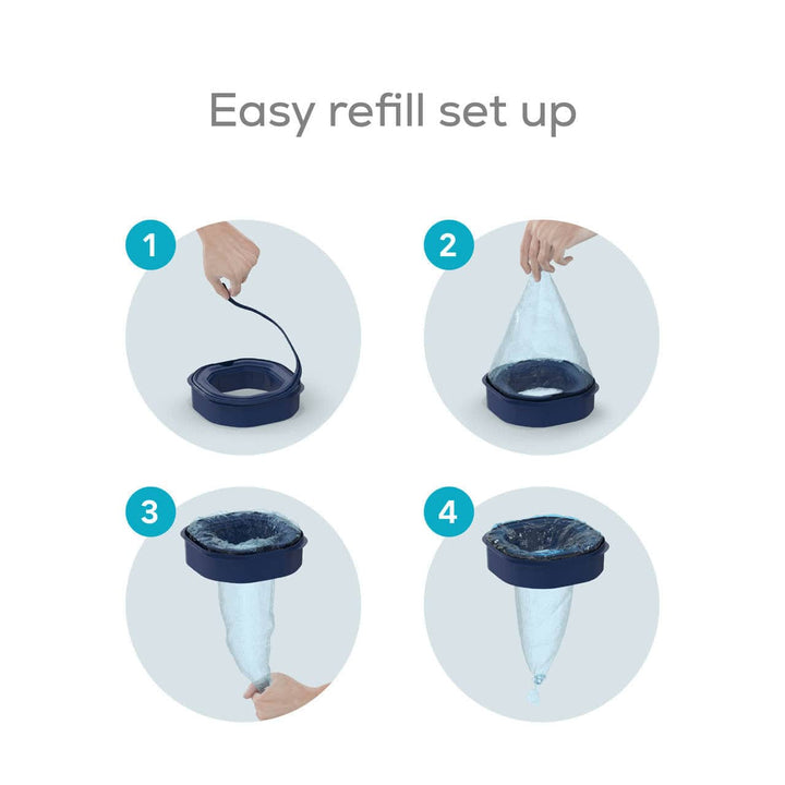 Angelcare Health & Hygiene Angelcare Octagonal XL Refill Cassettes (3 Pack)