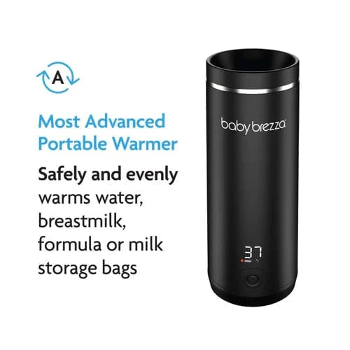 Baby Brezza Food Maker Baby Brezza SuperFast Portable Bottle Warmer - All black