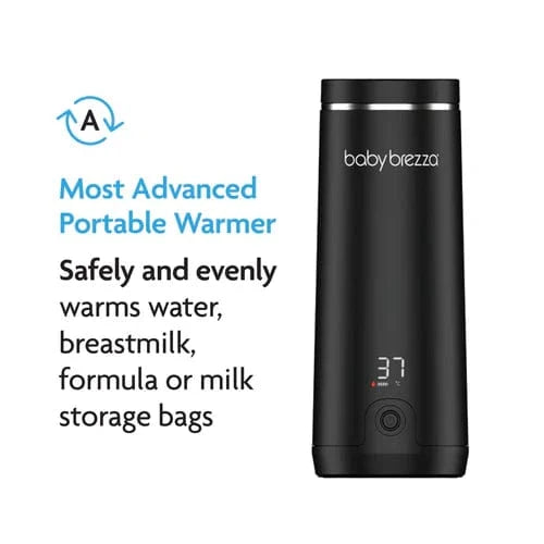 Baby Brezza Food Maker Baby Brezza SuperFast Portable Bottle Warmer - All black