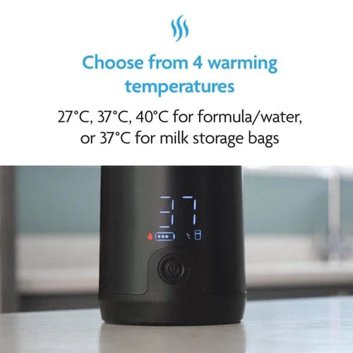 Baby Brezza Food Maker Baby Brezza SuperFast Portable Bottle Warmer - All black