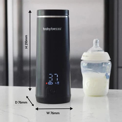 Baby Brezza Food Maker Baby Brezza SuperFast Portable Bottle Warmer - All black