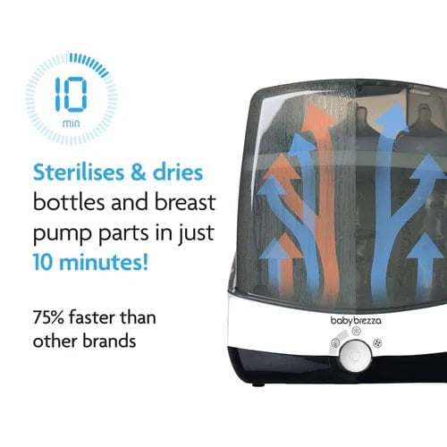 Baby Brezza Steriliser Baby Brezza SuperFast Steriliser Dryer - White