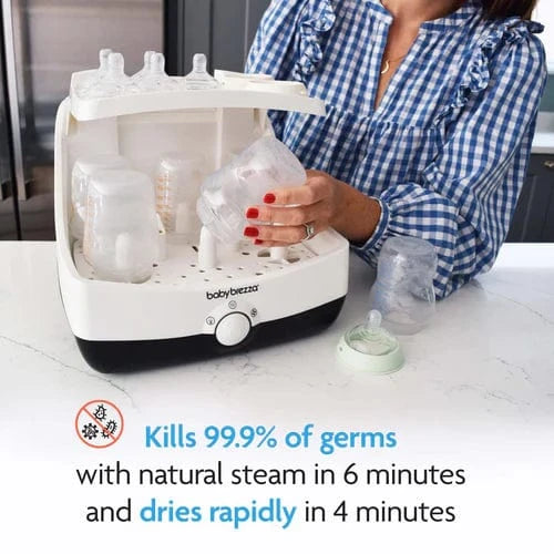 Baby Brezza Steriliser Baby Brezza SuperFast Steriliser Dryer - White