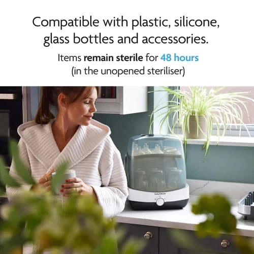 Baby Brezza Steriliser Baby Brezza SuperFast Steriliser Dryer - White