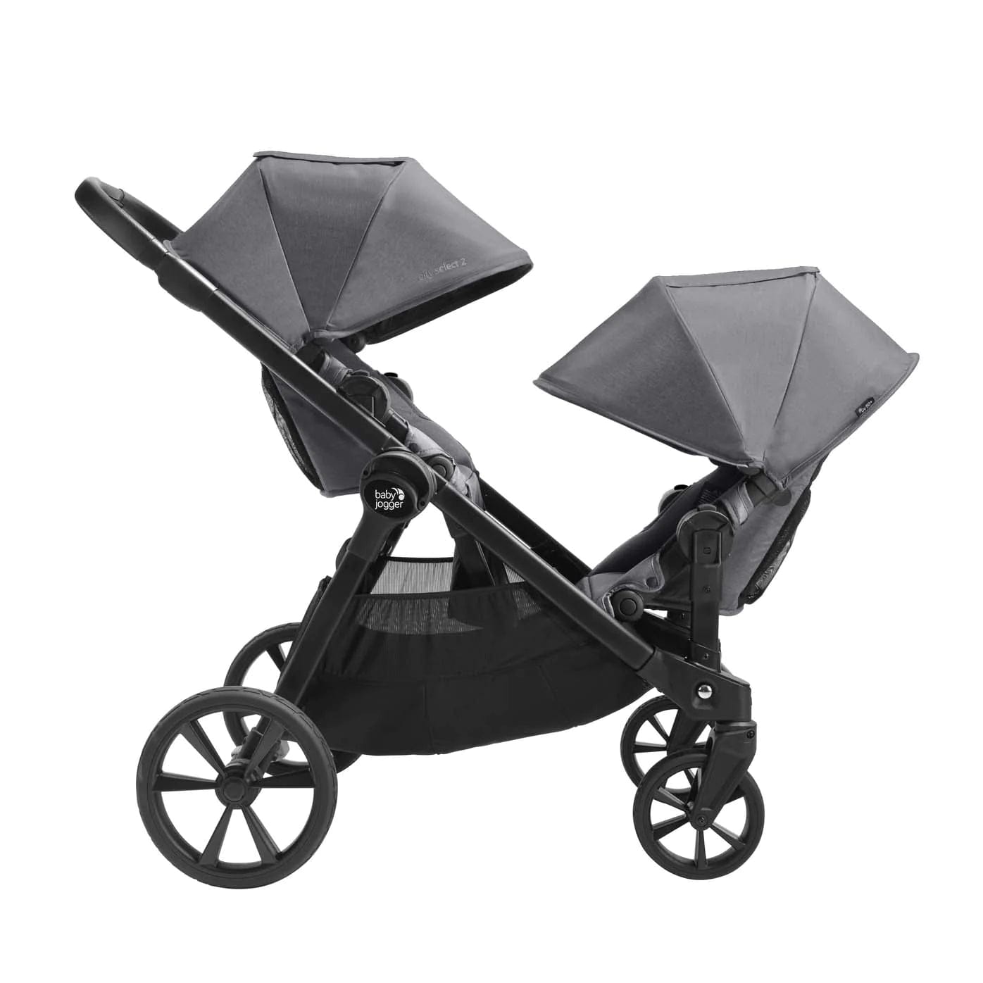 Baby Jogger City Select 2 Double Radiant Slate UK Baby Centre
