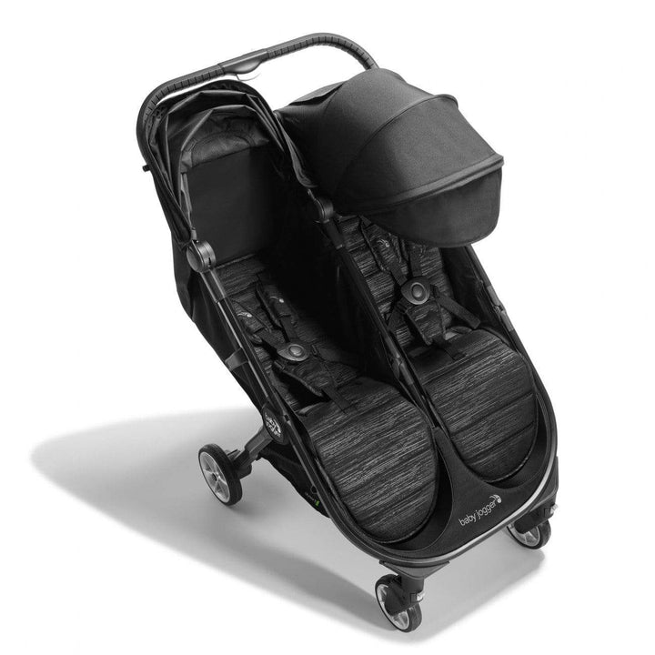 Baby Jogger double pushchairs Baby Jogger City Tour 2 Double Bundle - Pitch Black