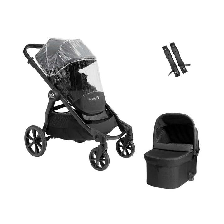 Baby Jogger Prams & Pushchairs Baby Jogger City Select 2 Bundle with Adapter - Radiant Slate
