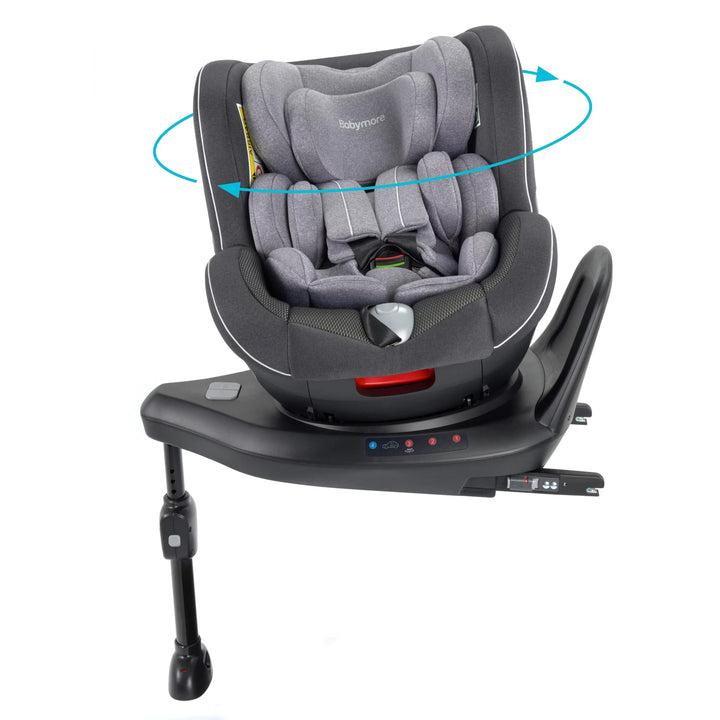 Babymore Car Seat Babymore Kola 360 Rotating i-Size Group 0+/1 Car Seat - Black