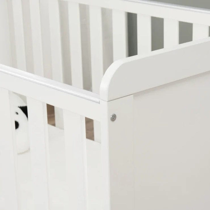 Babymore Cot Beds Babymore Caro Urban Cot Bed - White