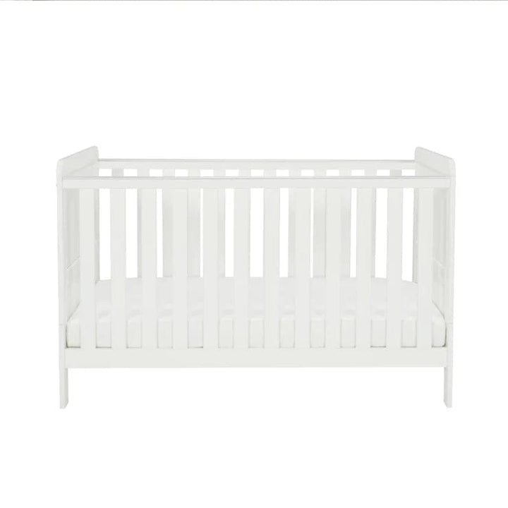 Babymore Cot Beds Babymore Caro Urban Cot Bed - White