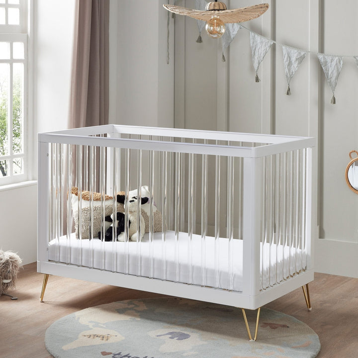 Babymore Cot Beds Babymore Kimi Cot Bed - Acrylic
