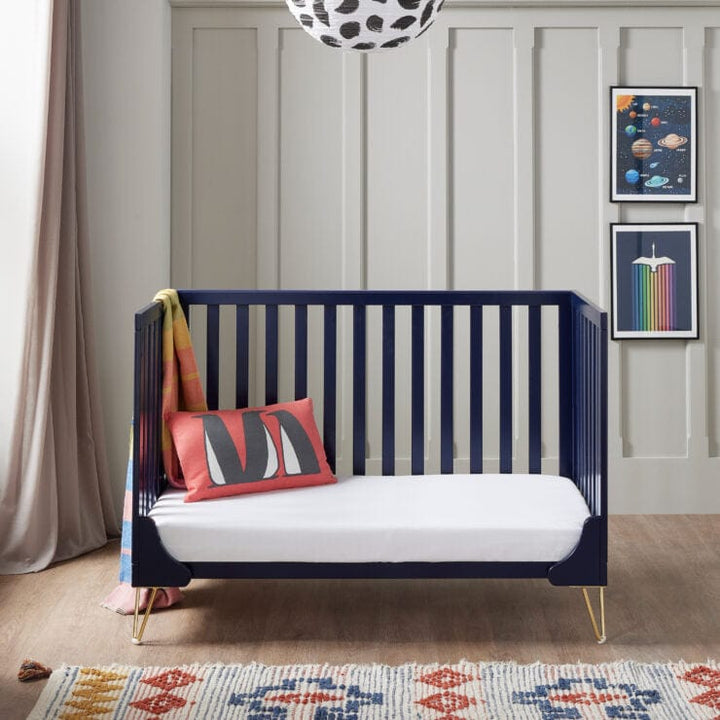 Babymore Cot Beds Babymore Kimi Cot Bed - Midnight