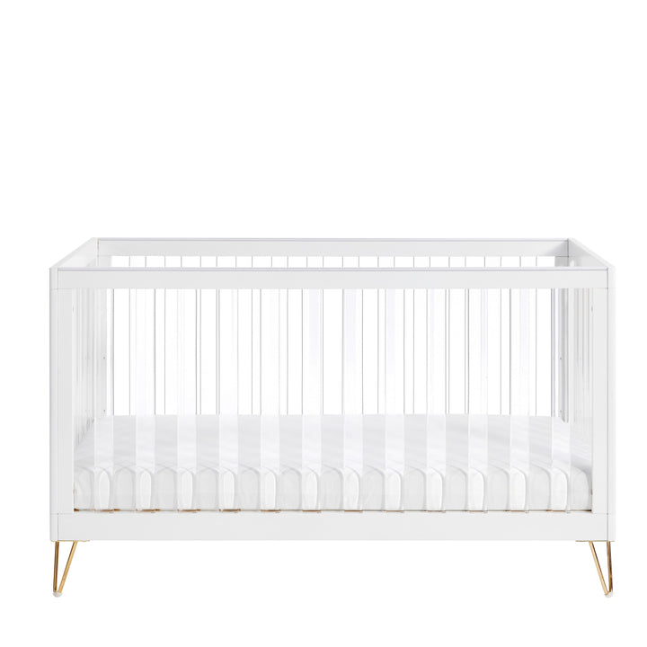 Babymore Cot Beds Babymore Kimi XL Cot Bed - Acrylic