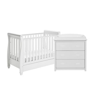 Babymore Furniture Sets Babymore Eva 2 Piece Room Set - White