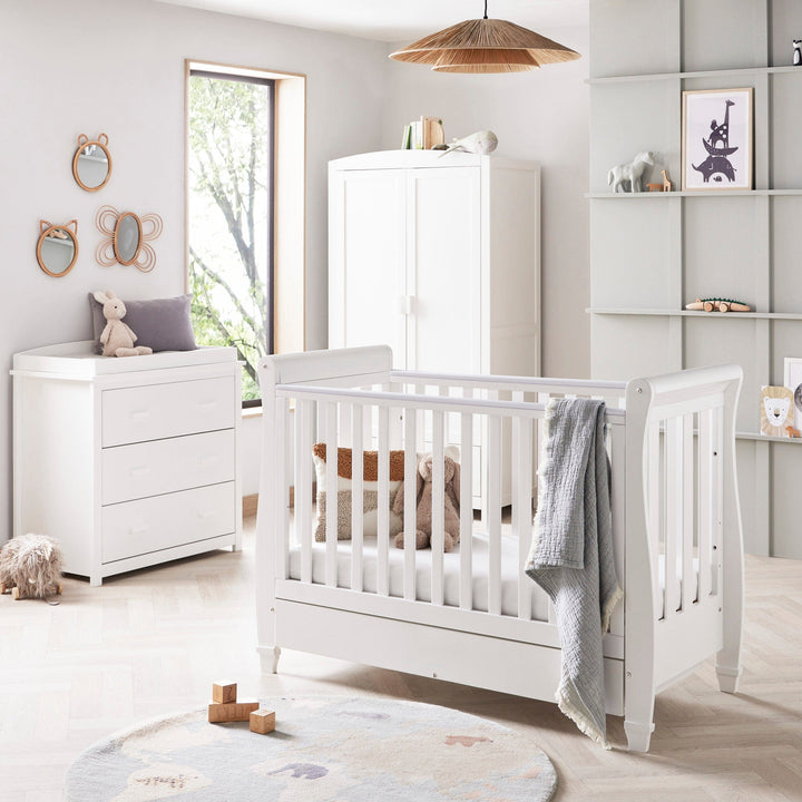 Babymore Furniture Sets Babymore Eva 3 Piece Room Set - White