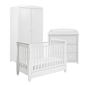 Babymore Furniture Sets Babymore Eva 3 Piece Room Set - White