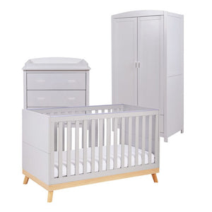 Babymore Furniture Sets Babymore Mona 3 Piece Room Set - Grey