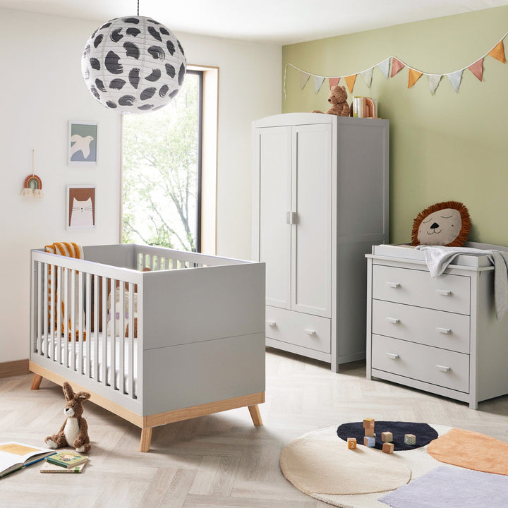 Babymore Furniture Sets Babymore Mona 3 Piece Room Set - Grey