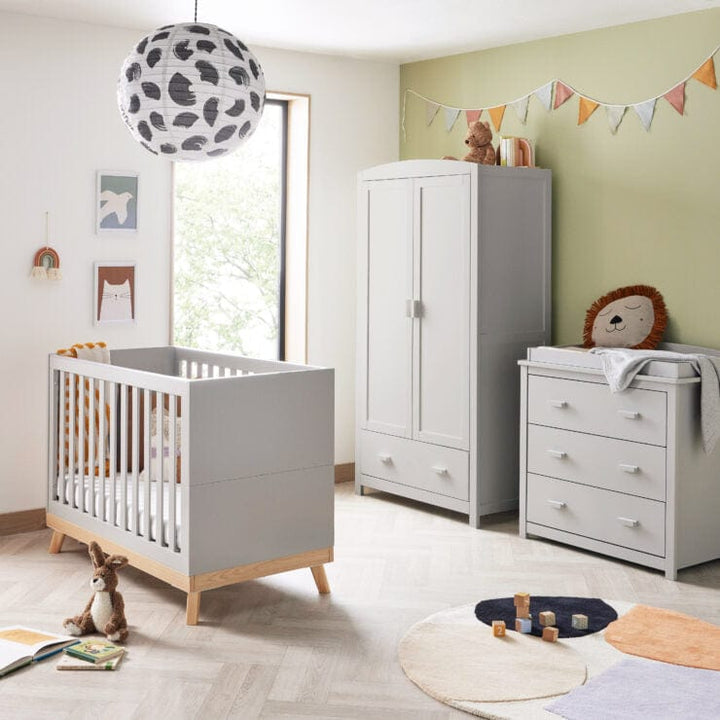 Babymore Furniture Sets Babymore Mona Mini 3 Piece Room Set - Grey