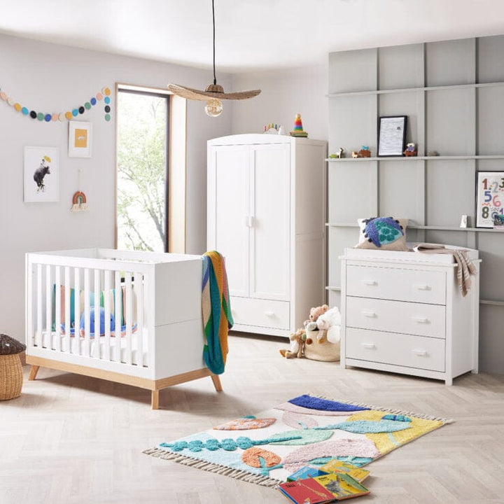 Babymore Furniture Sets Babymore Mona Mini 3 Piece Room Set - White